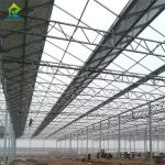 Multi-span venlo photovoltaic greenhouse frame