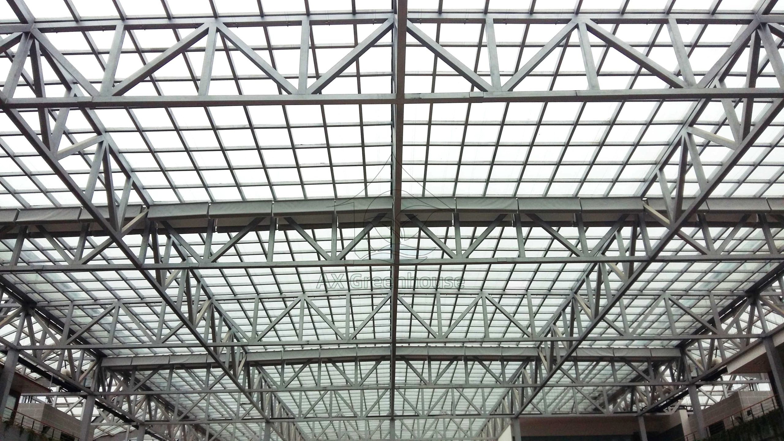 aluminum frame greenhouse structure