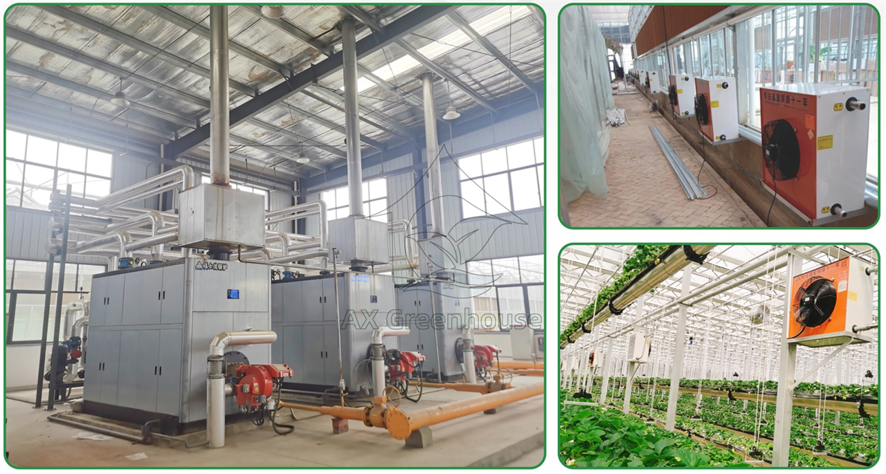 Intelligent greenhouse heating system