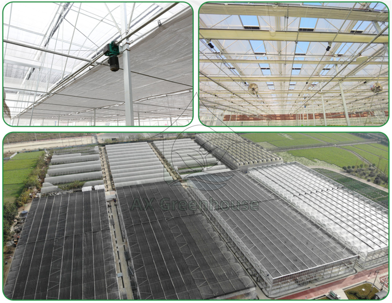 Intelligent greenhouse shading system