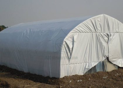 small size blackout PE film mushroom greenhouse